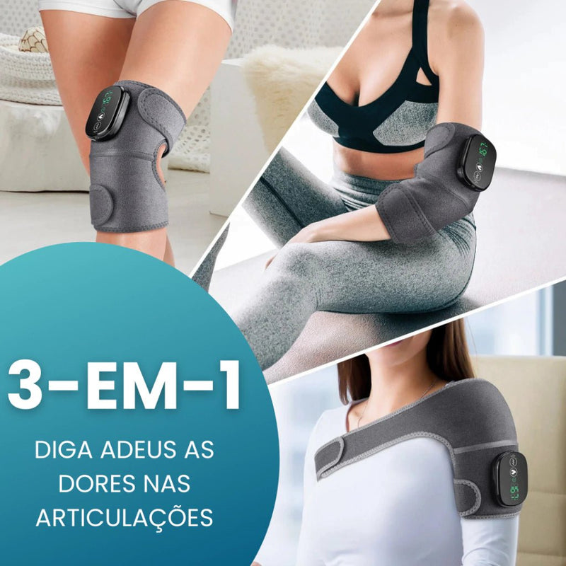 FisioThermo - Massageador Térmico 3 em 1 - ClickTrendy